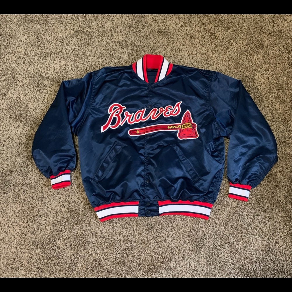 Vintage Atlanta Braves Wilson Satin Jacket